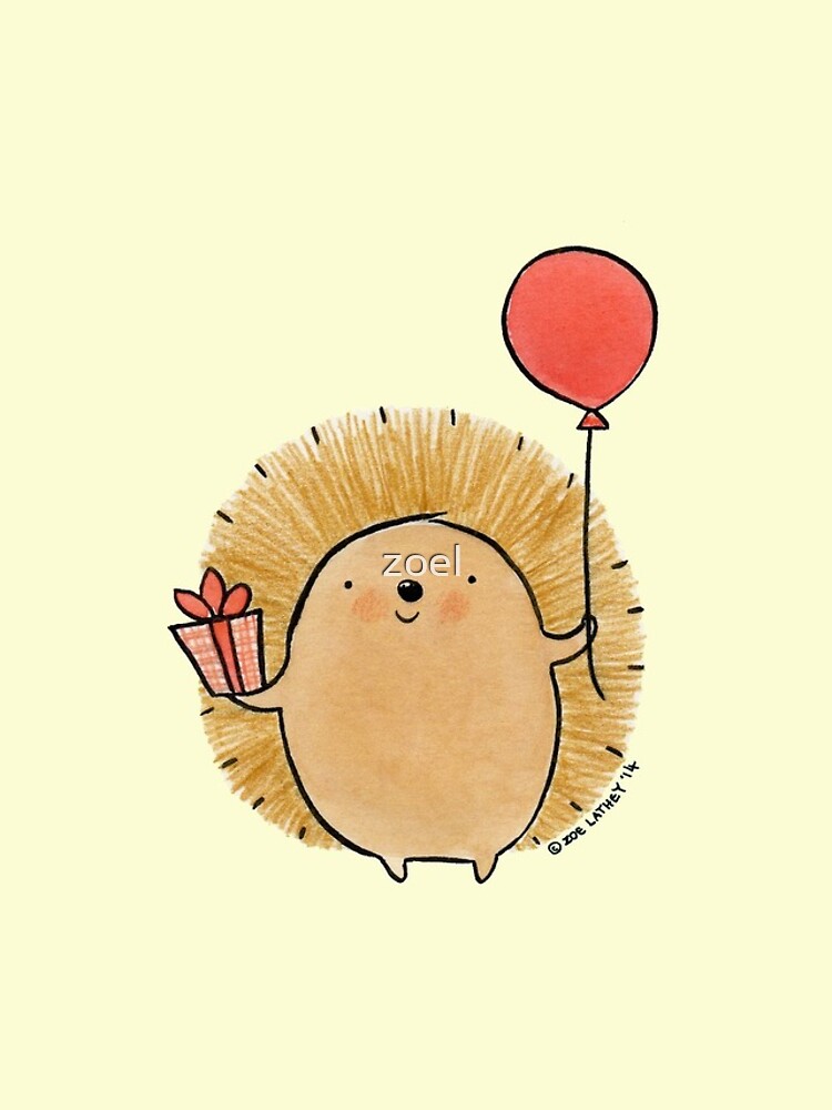 Happy Birthday Hedgehog by zoel