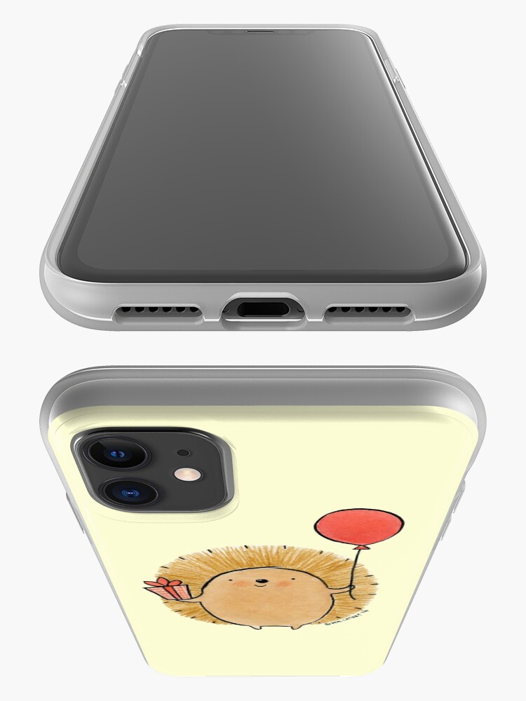 Alternate view of Happy Birthday Hedgehog iPhone Case & Cover