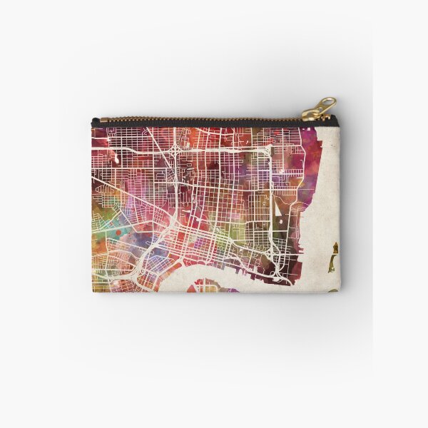 Item preview, Jacksonville map designed and sold by MapMapMaps.