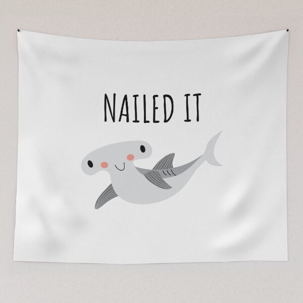 Item preview, Kids Nailed It product Funny Hammerhead Shark Kids design designed and sold by banwa.