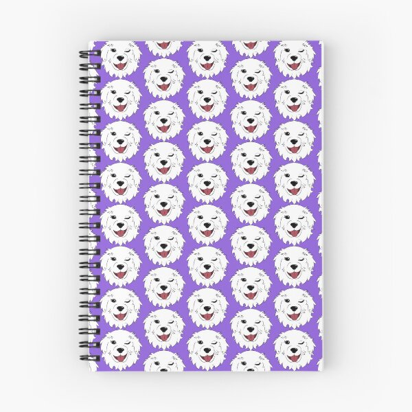 Item preview, Winking Great Pyrenees - Most designs can be personalized with your name and RBG color code (background and/or design). designed and sold by Chele Martines.
