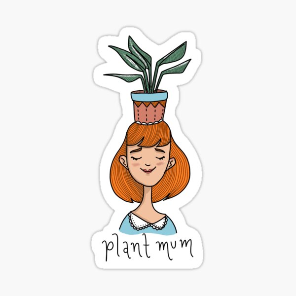 plant mum Sticker