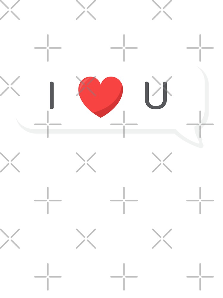I Love You Message Emoji Kids T Shirt By Williamsonmedia Redbubble