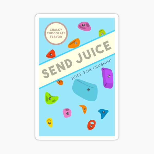 Send Juice Mug Sticker