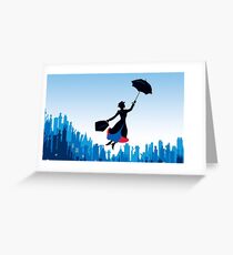 Mary Poppins Greeting Card