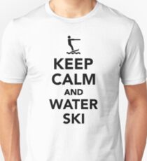 Keep calm and Water ski Unisex T-Shirt