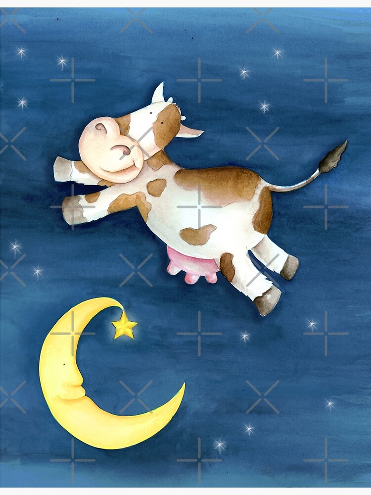 the cow jumped over the moon
