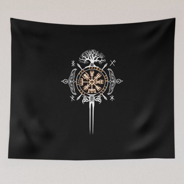 Item preview, Not All Who Wonder Are Lost Viking Symbolism designed and sold by signsandsymbols.