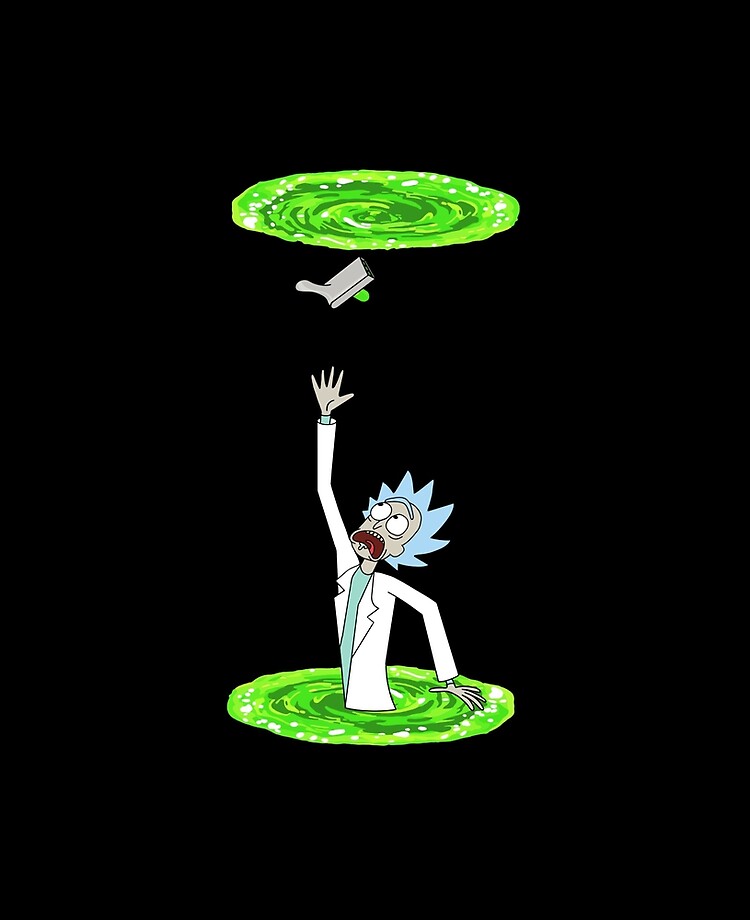 Sintético Foto Rick Y Morty Saliendo De Un Portal Cena Hermosa