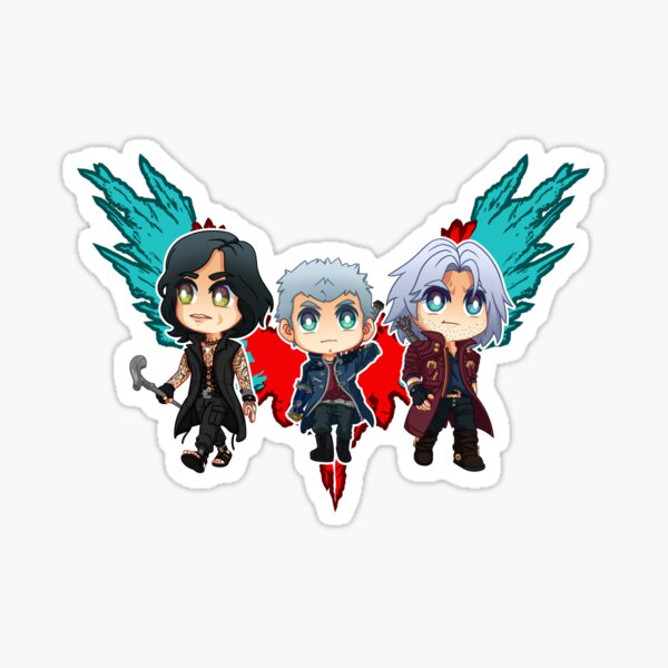 Vista previa del artículo con la obra «Devil May Cry V», diseñado y vendido por eusrock.
