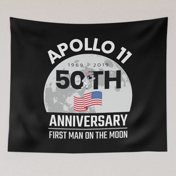 Item preview, 1969 2019 50 Years Since America Landed on the Moon Apollo 11 designed and sold by LarkDesigns.