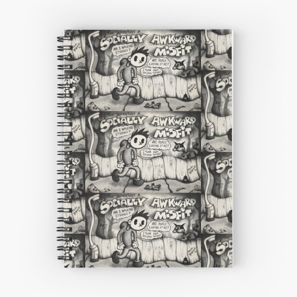 Item preview, The adventures of Socially Awkward Misfit designed and sold by Ross Hendrick.