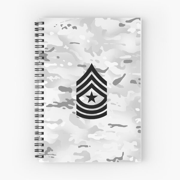 Item preview, Sergeant Major (Winter Camo) designed and sold by Jared Davies.