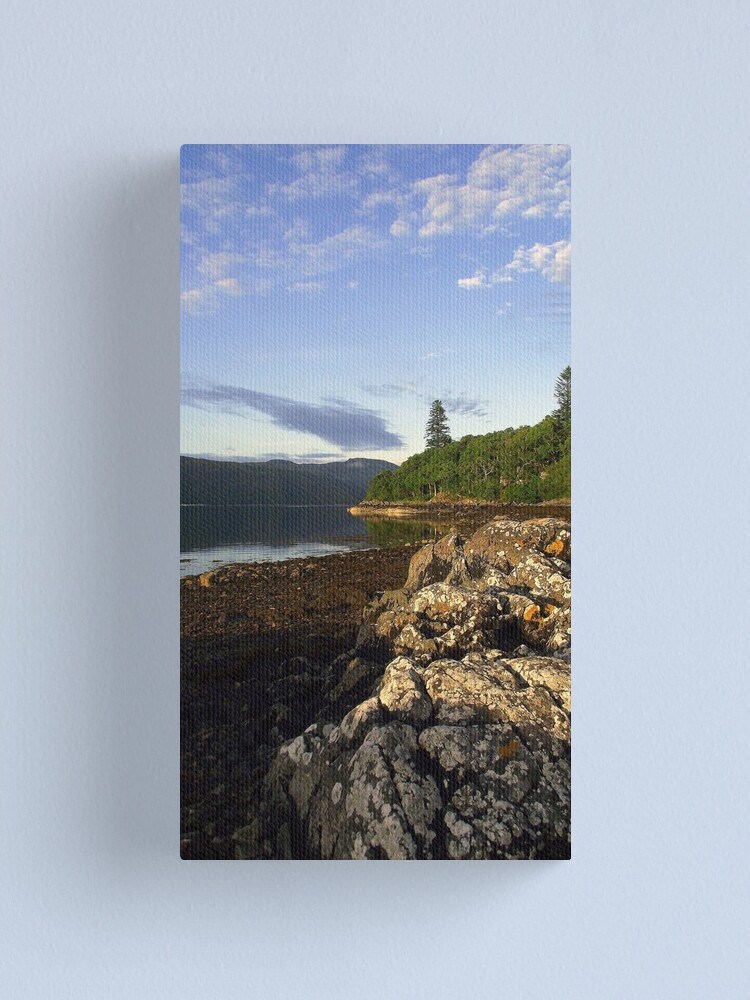 Alternate view of Loch Sunart Canvas Print
