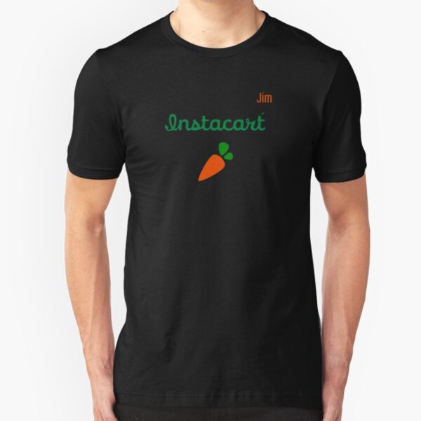 New Instacart Carrot Slim Fit T-Shirt