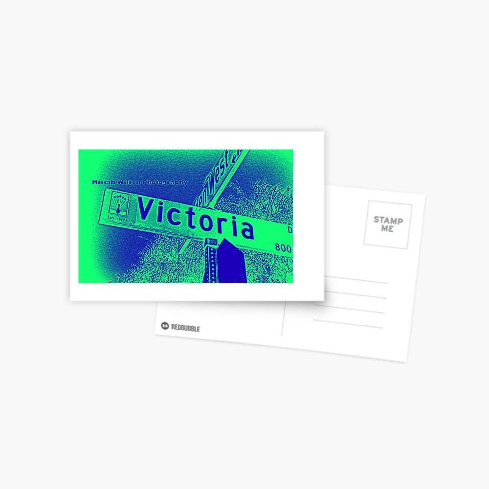 Victoria Drive, Arcadia, CA by MWP Postcard