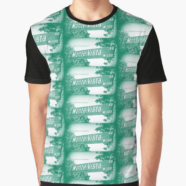 Monte Vista Road, Arcadia, CA by MWP Graphic T-Shirt
