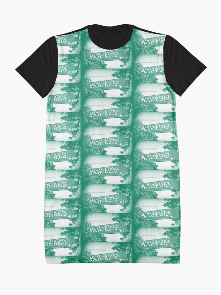 Alternate view of Monte Vista Road, Arcadia, CA by MWP Graphic T-Shirt Dress
