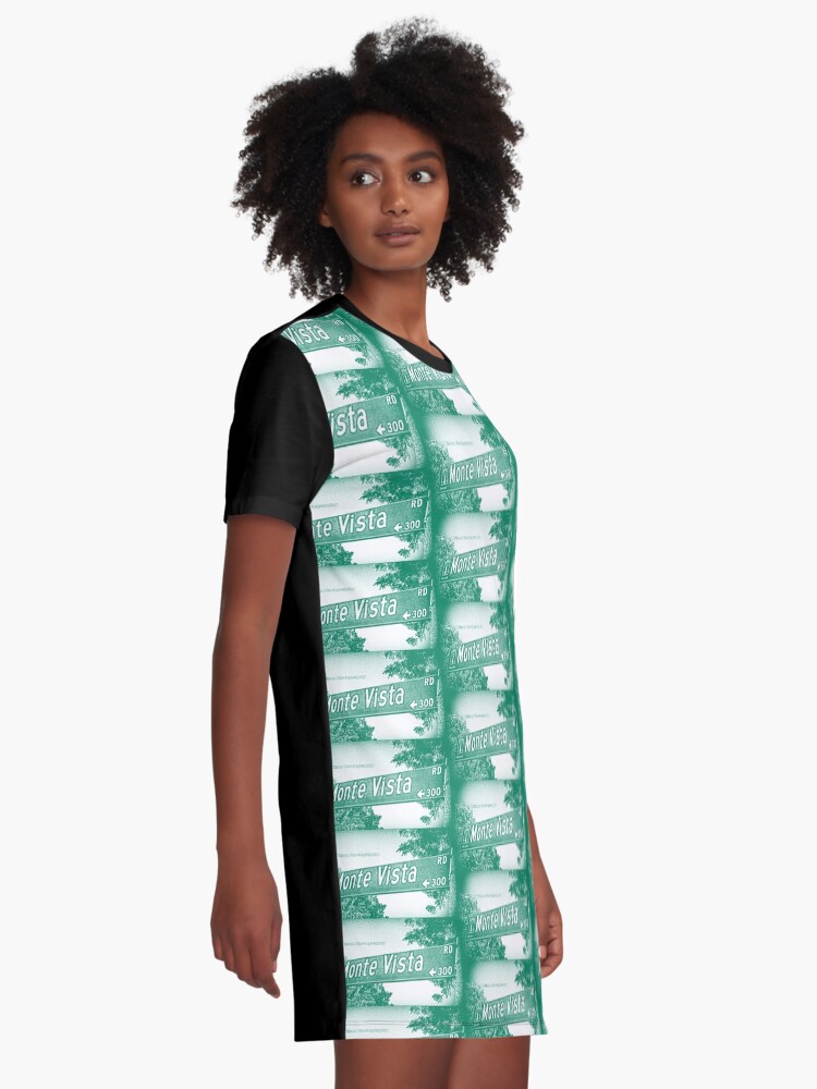 Alternate view of Monte Vista Road, Arcadia, CA by MWP Graphic T-Shirt Dress