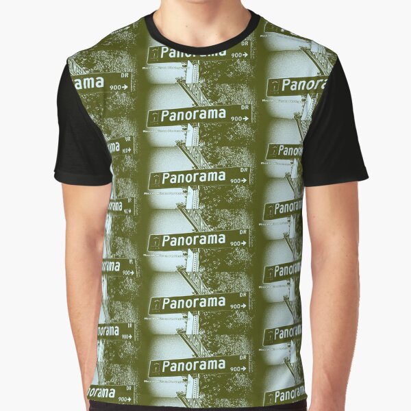 Panorama Drive, Arcadia, CA by MWP Graphic T-Shirt