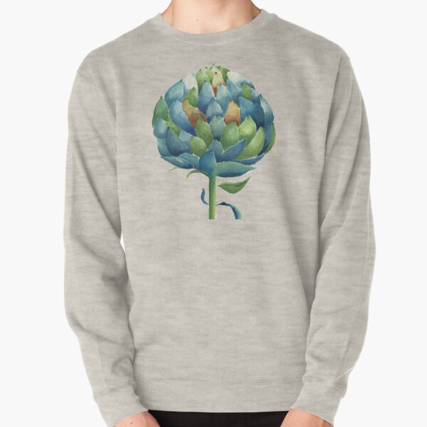 Artichoke in watercolour Pullover Sweatshirt
