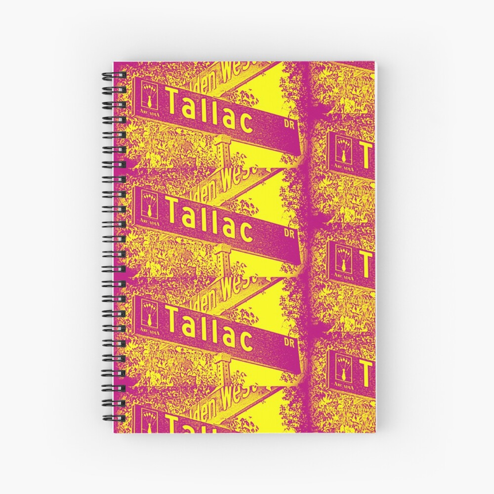 Tallac Drive, Arcadia, CA by MWP Spiral Notebook