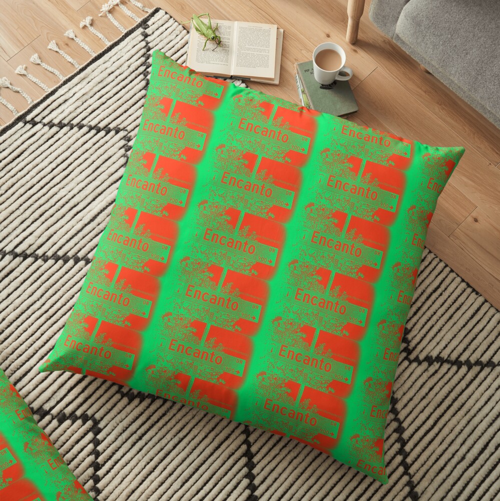 Encanto Drive, Arcadia, CA by MWP Floor Pillow