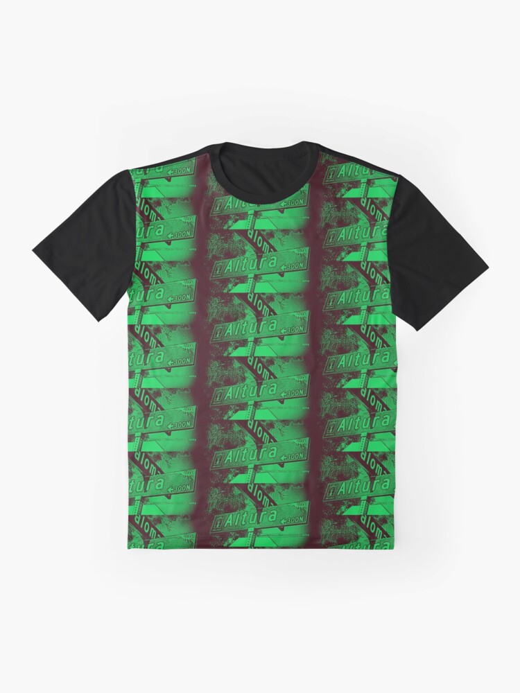 Alternate view of Altura Road, Arcadia, CA by MWP Graphic T-Shirt