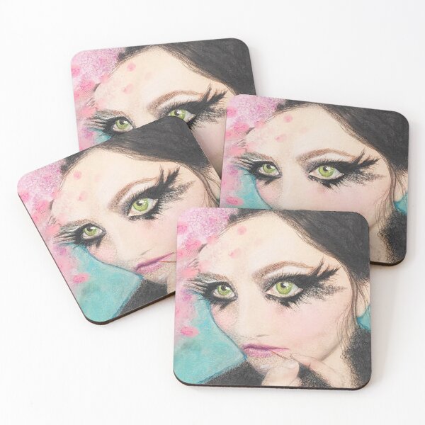 Item preview, Moda Belleza Pestaña Maquillaje Artista Máscara designed and sold by Loulieart.