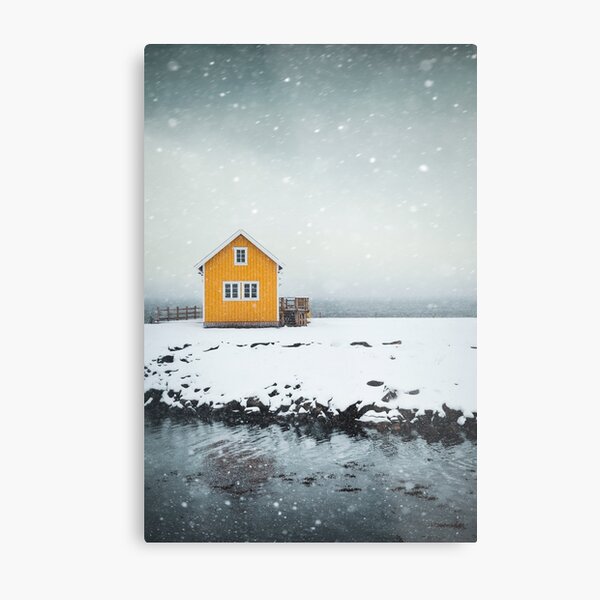 Falling Softly Metal Print