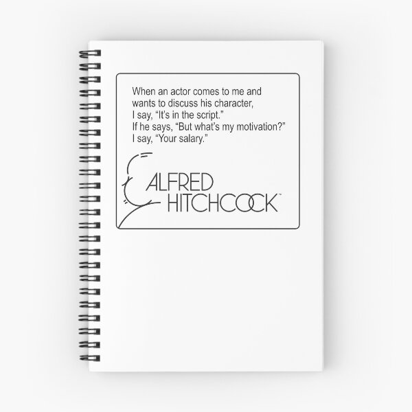 Item preview, Alfred Hitchcock quote: When an Actor Comes to Me designed and sold by JanaMals.