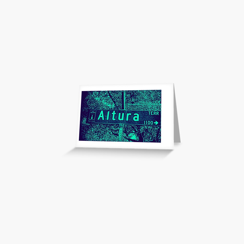 Altura Terrace, Arcadia, CA by MWP Greeting Card