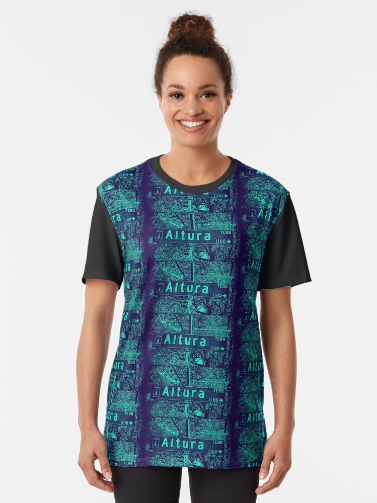 Alternate view of Altura Terrace, Arcadia, CA by MWP Graphic T-Shirt