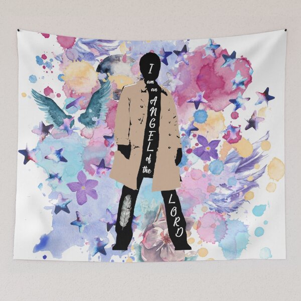 Item preview, Castiel Quote designed and sold by GiantSquid1.