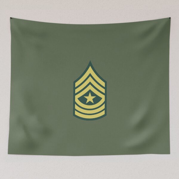 Item preview, Sergeant Major (OD Green) designed and sold by Jared Davies.