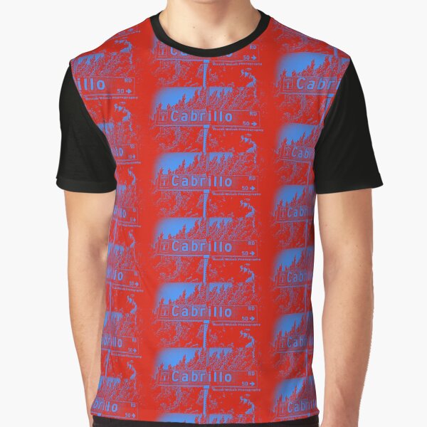 Cabrillo Road, Arcadia, CA by MWP Graphic T-Shirt