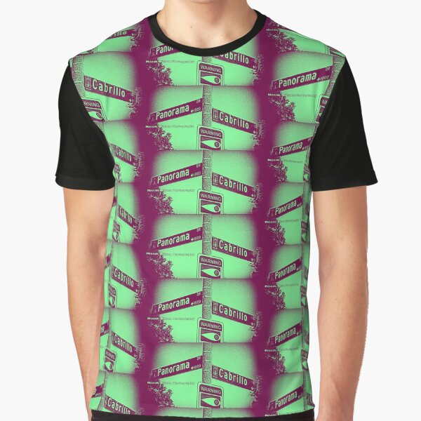 Panorama Drive & Cabrillo Road, Arcadia, CA by MWP Graphic T-Shirt