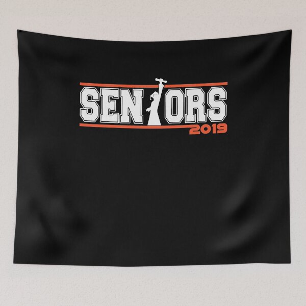 Item preview, Seniors 2019 New Best Design T-Shirt w Graduate Silhouette designed and sold by fermo.