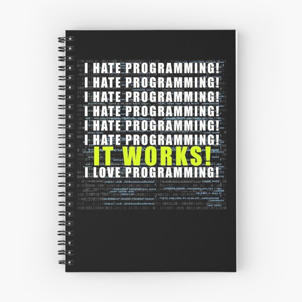 Item preview, Funny Programmer Joke - I hate Programming T-Shirt designed and sold by fermo.