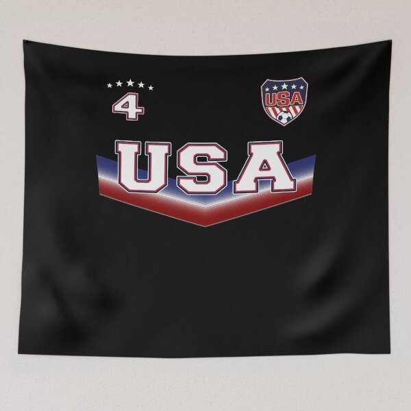 Item preview, Soccer T-Shirt USA Outfit Design no. 4 for men and women designed and sold by fermo.