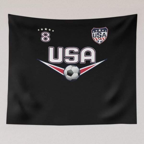 Item preview, Soccer T-Shirt USA Outfit Design no. 8 for men and women designed and sold by fermo.