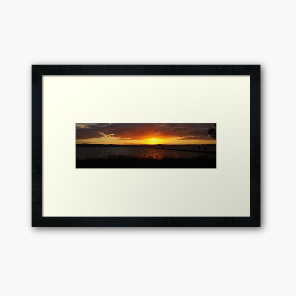 Long Jetty Framed Art Print