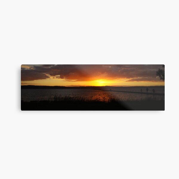 Long Jetty Metal Print