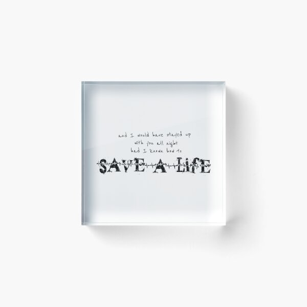 Item preview, How to Save a Life designed and sold by Olivia Ossege.