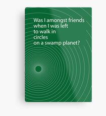 Hitchhikers' circle Metal Print