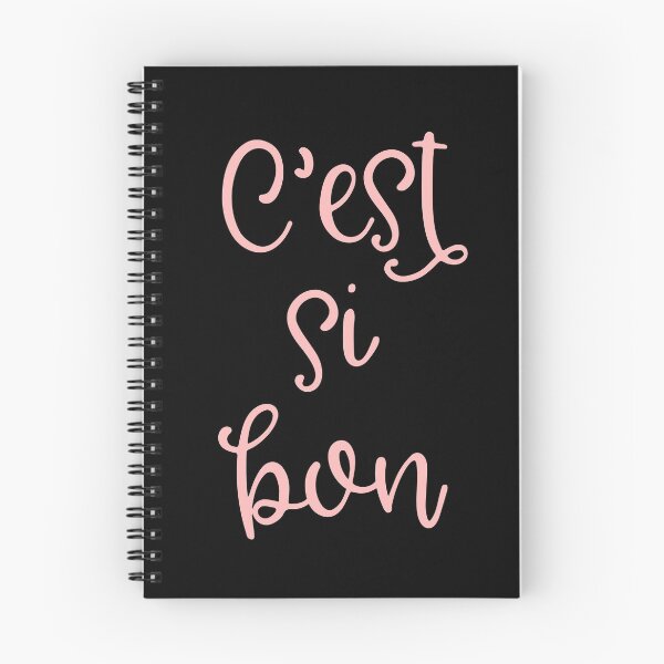 Item preview, C'est si bon. French approval. It's so good! In cheerful, romantic blush pink script. Optimistic, motivational, life-affirming saying. designed and sold by kierkegaard.