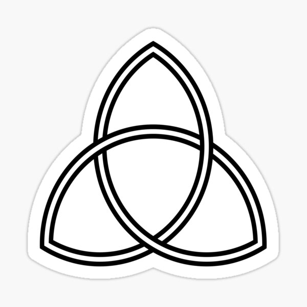 #Triquetra #Celtic #Symbol #Image  Sticker