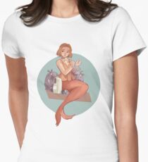 Camiseta entallada Mermay - Mermaid vs Pollution