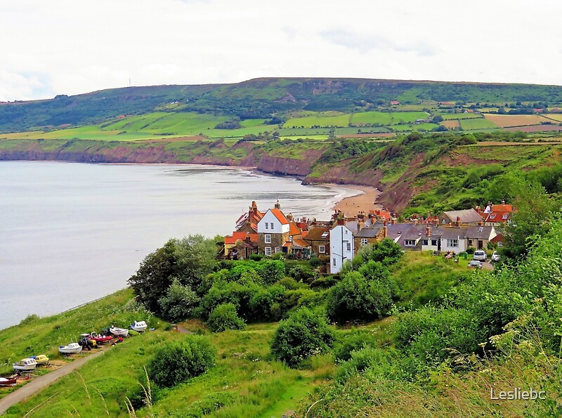 "Robin Hood's Bay" by Lesliebc Redbubble