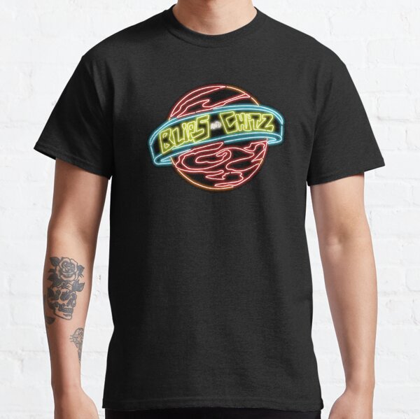 Neon Blips and Chits Logo Classic T-Shirt